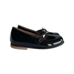 Lulu T Bar Shoes in Vernice Nero by PèPè