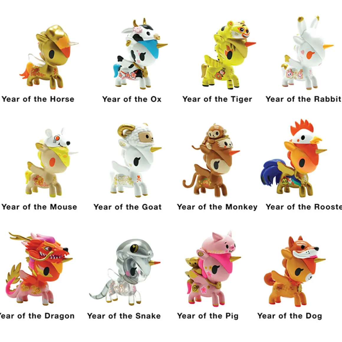 Lunar Calendar Unicorno Blind Box by Tokidoki