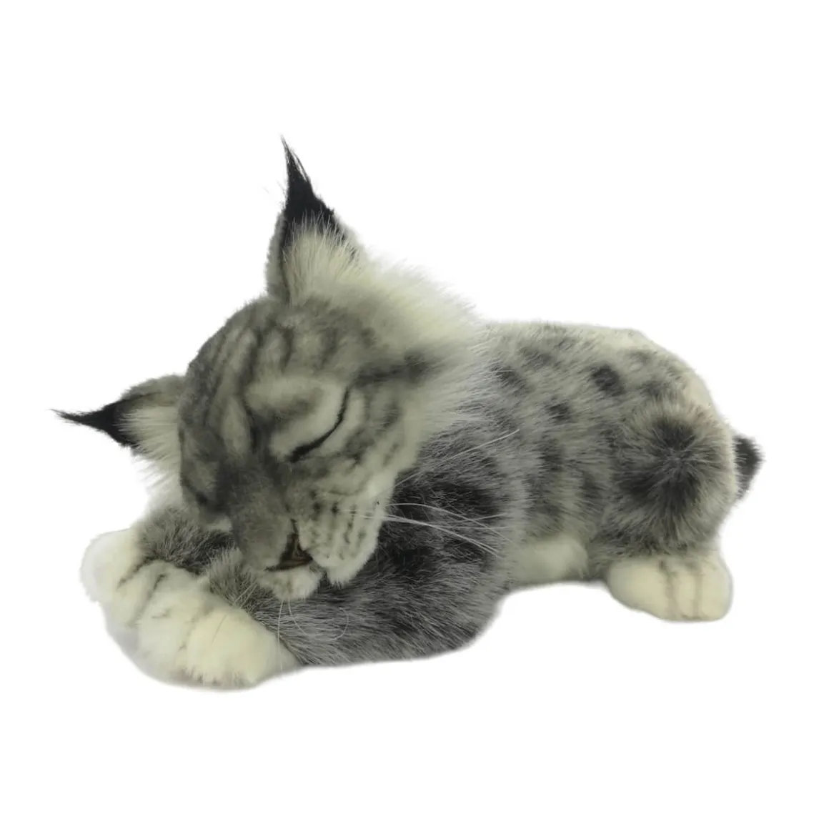 Lynx Laying (29cm) by Hansa