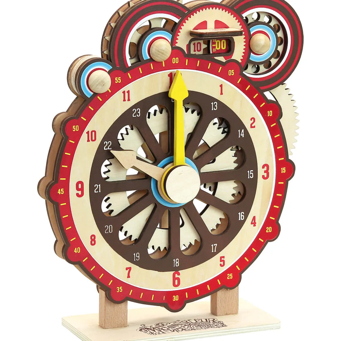 Machinalirleur Wooden Learning Clock by Vilac