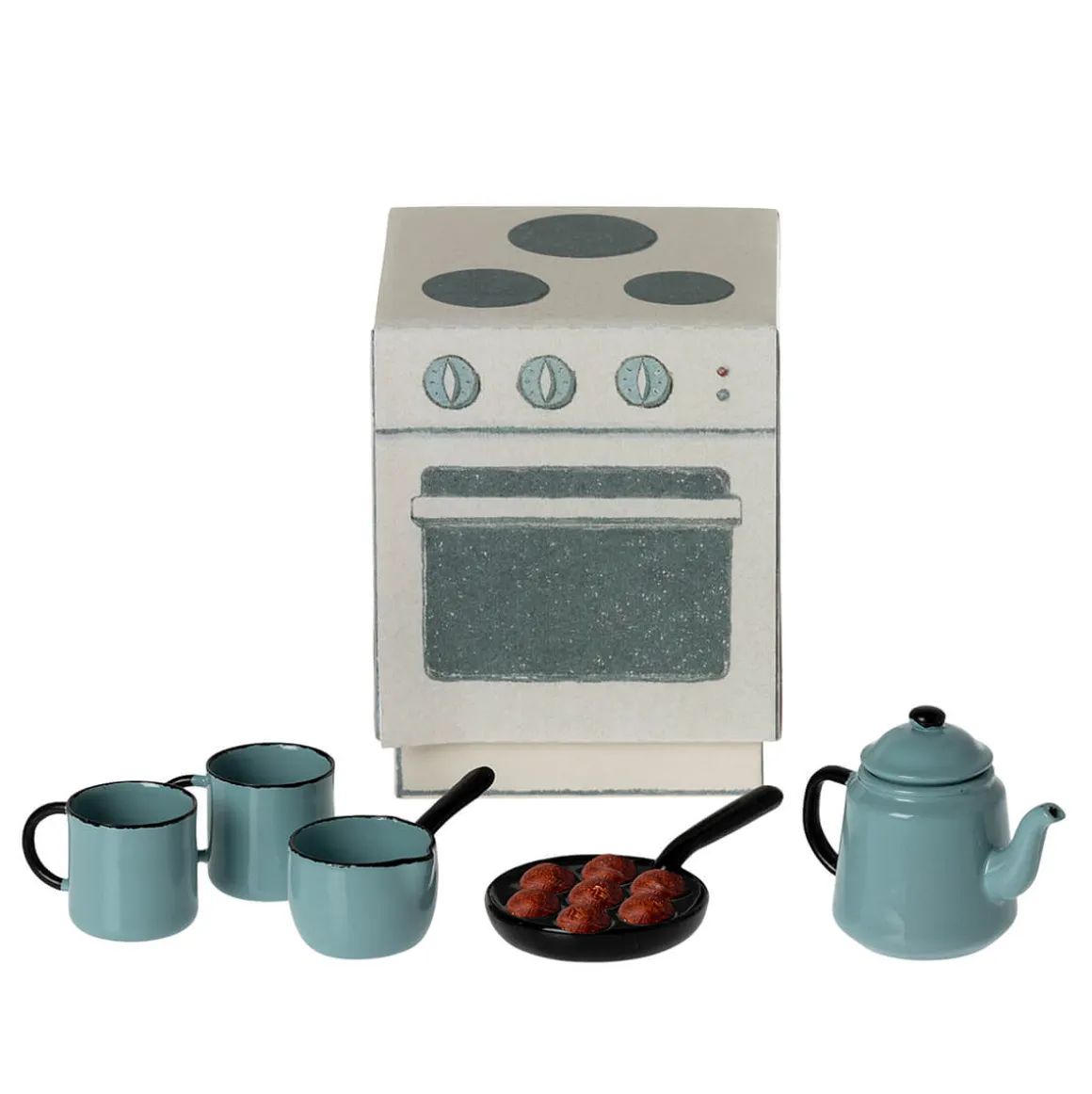 Madam Blue's Favourites Miniature Cooking Set by Maileg