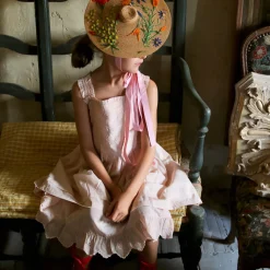 Mademoiselle Dress in Petal Pink by Bonjour