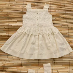 Mademoiselle Tunique Dress in Natural by Bonjour