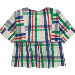 Madras Checks Woven Top by Bobo Choses