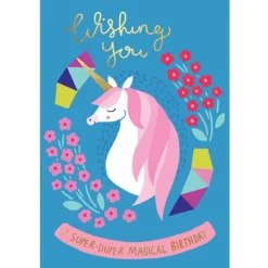 Magical Birthday Greetings Card by Mifkins