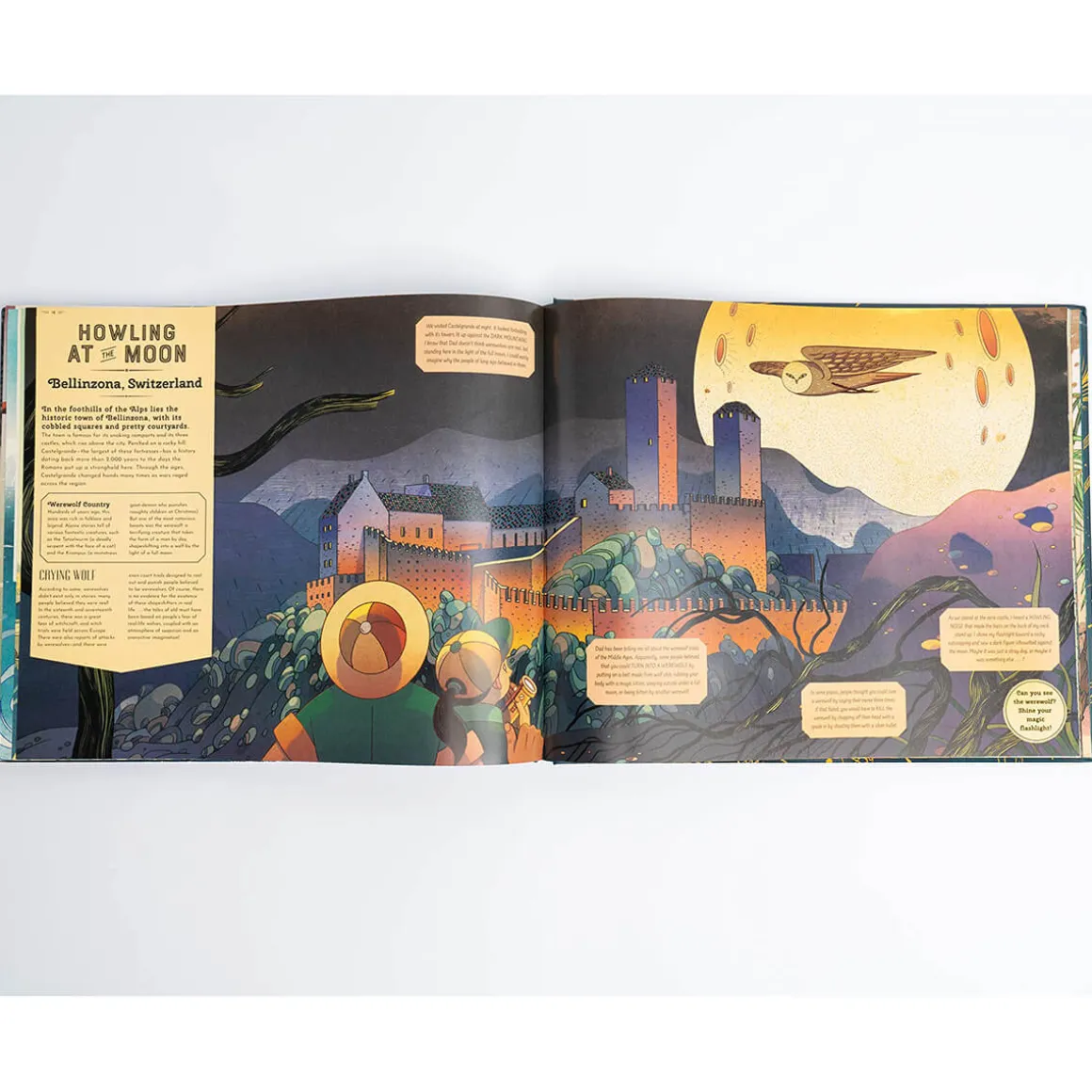 Magical Creatures and Mythical Beasts (With Magic Torch) by Professor and Millie Mortimer & Victo Ngai