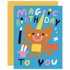 Magic Birthday Greetings Card by Susie Hammer for Wrap