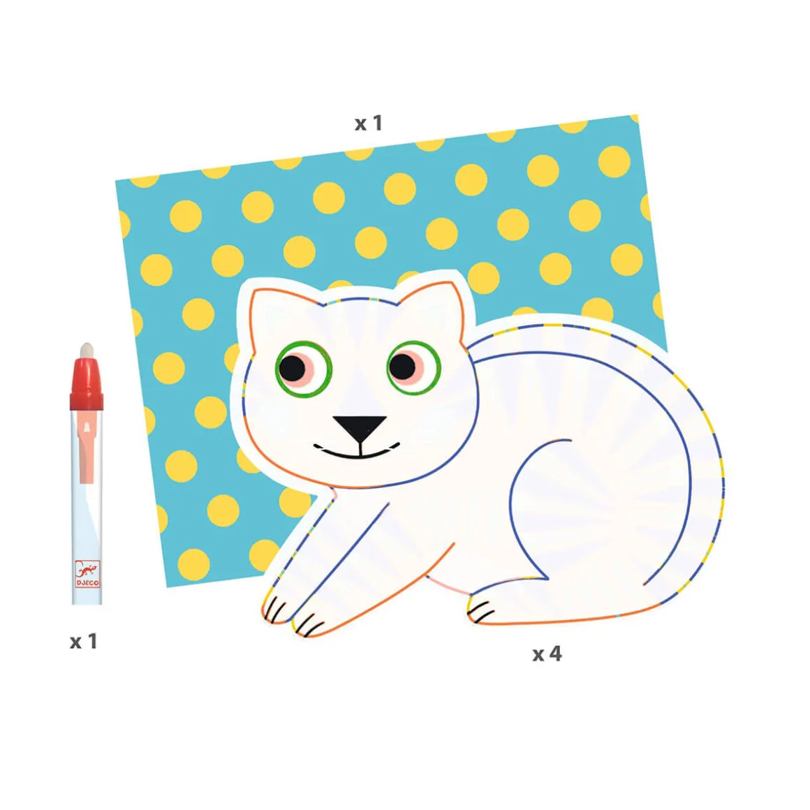 Magic Colouring With Water Animalo Ma by Djeco