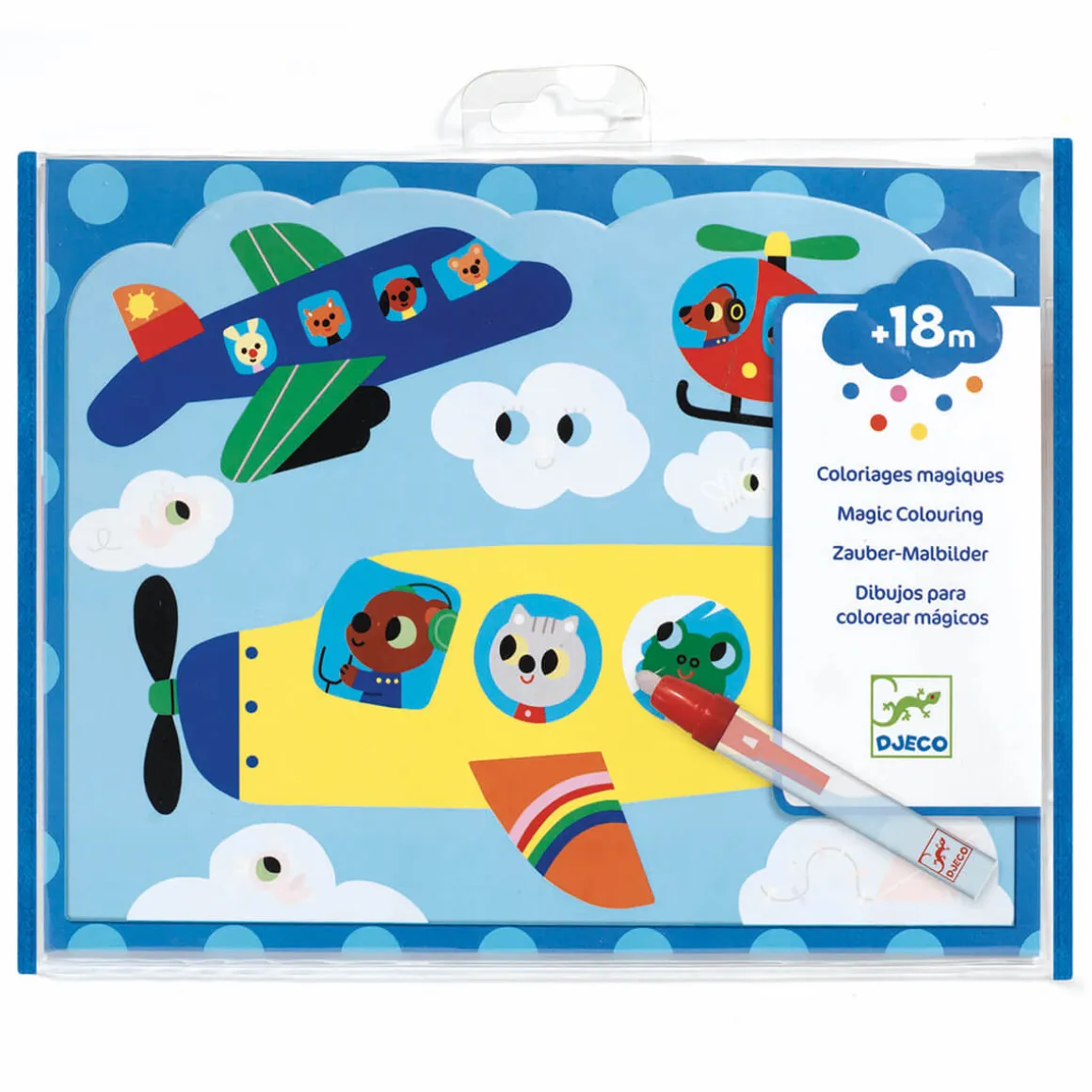 Magic Colouring With Water Hidden In The Sky by Djeco