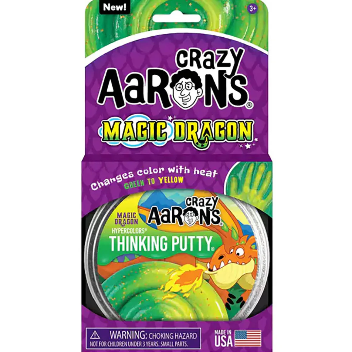 Magic Dragon Hypercolor Thinking Putty by Crazy Aarons