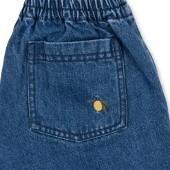 Magot Pants in Denim Blue by Konges Slojd - Last One In Stock - 2 Years