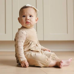Maisie Overall in Latte by Quincy Mae