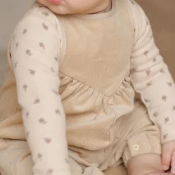 Maisie Overall in Latte by Quincy Mae
