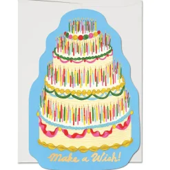 Make A Wish Greetings Card by Red Cap Cards