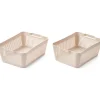 Makeeva Large Basket in Sandy by Liewood (2-Pack)