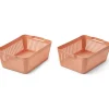Makeeva Large Basket in Tuscany Rose by Liewood (2-Pack)