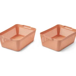 Makeeva Large Basket in Tuscany Rose by Liewood (2-Pack)