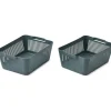 Makeeva Large Basket in Whale Blue by Liewood (2-Pack)