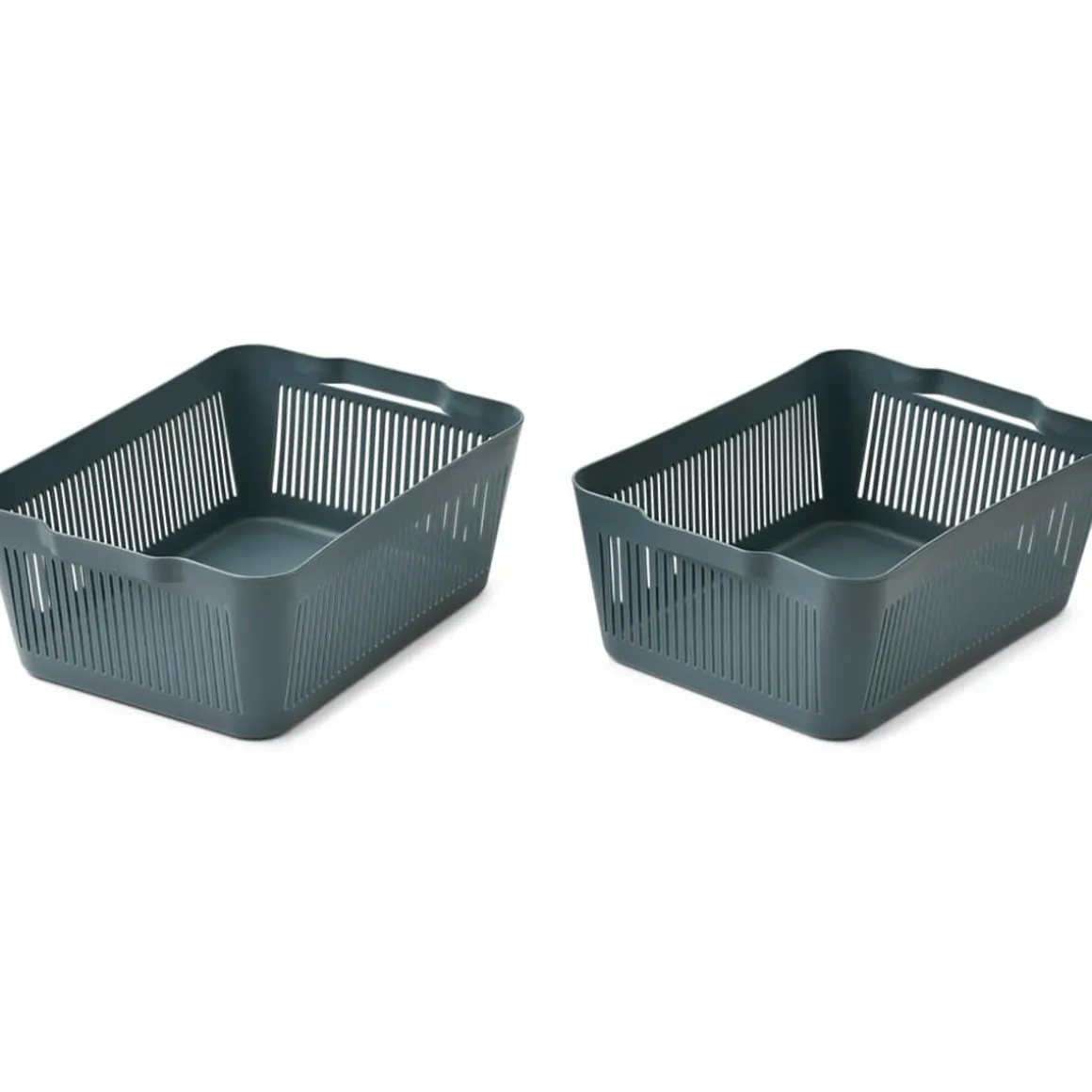 Makeeva Large Basket in Whale Blue by Liewood (2-Pack)