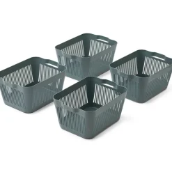 Makeeva Small Basket in Whale Blue by Liewood (4-Pack)