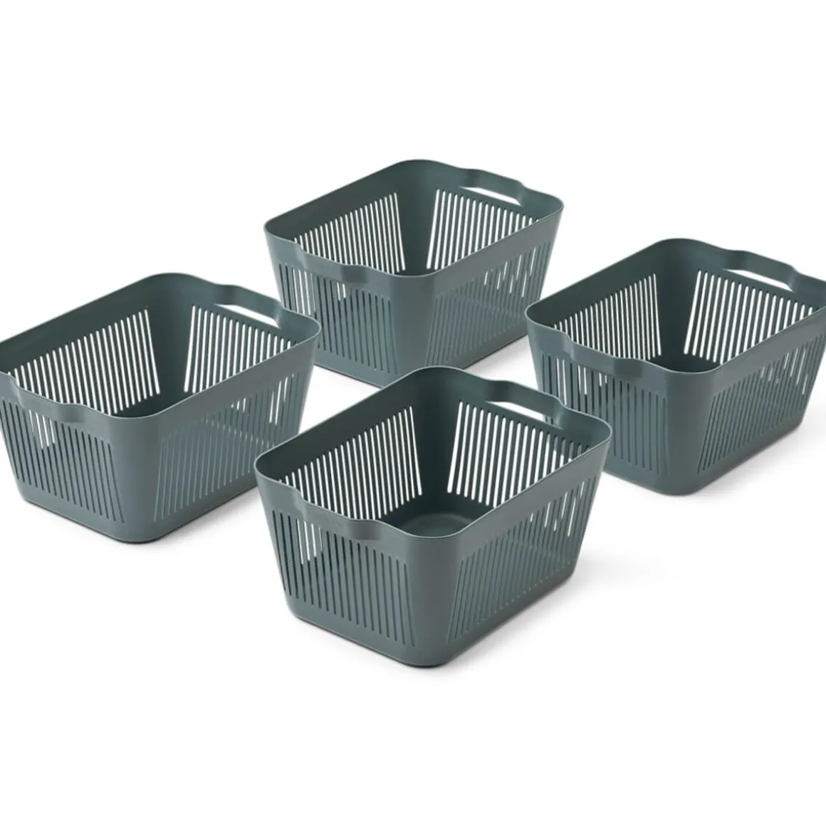 Makeeva Small Basket in Whale Blue by Liewood (4-Pack)