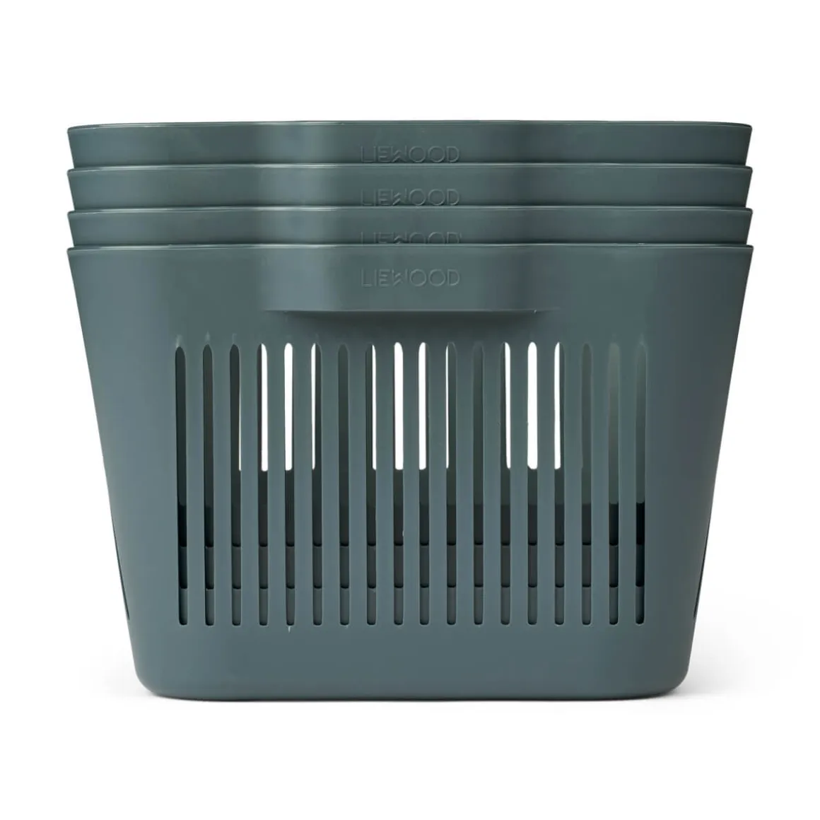 Makeeva Small Basket in Whale Blue by Liewood (4-Pack)