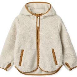 Mara Pile Jacket in Sandy / Golden Caramel Mix by Liewood