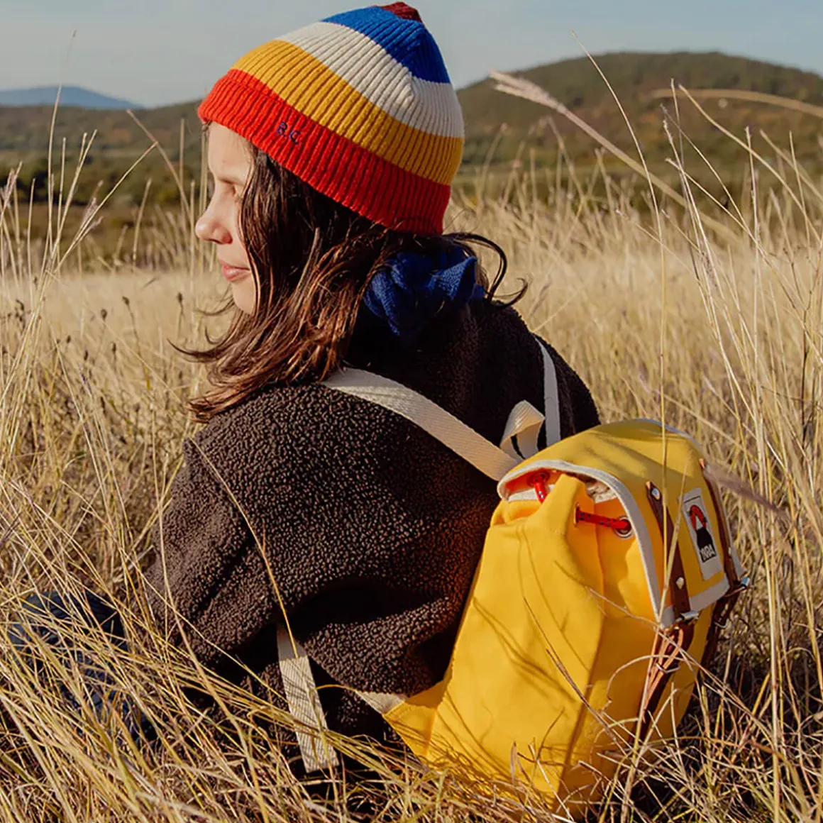 Matra Mini S Kids Backpack in Yellow by YKRA