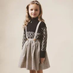 Mavis Skirt in Needlepoint Print by Soor Ploom - Last Ones In Stock - 3-7 Years