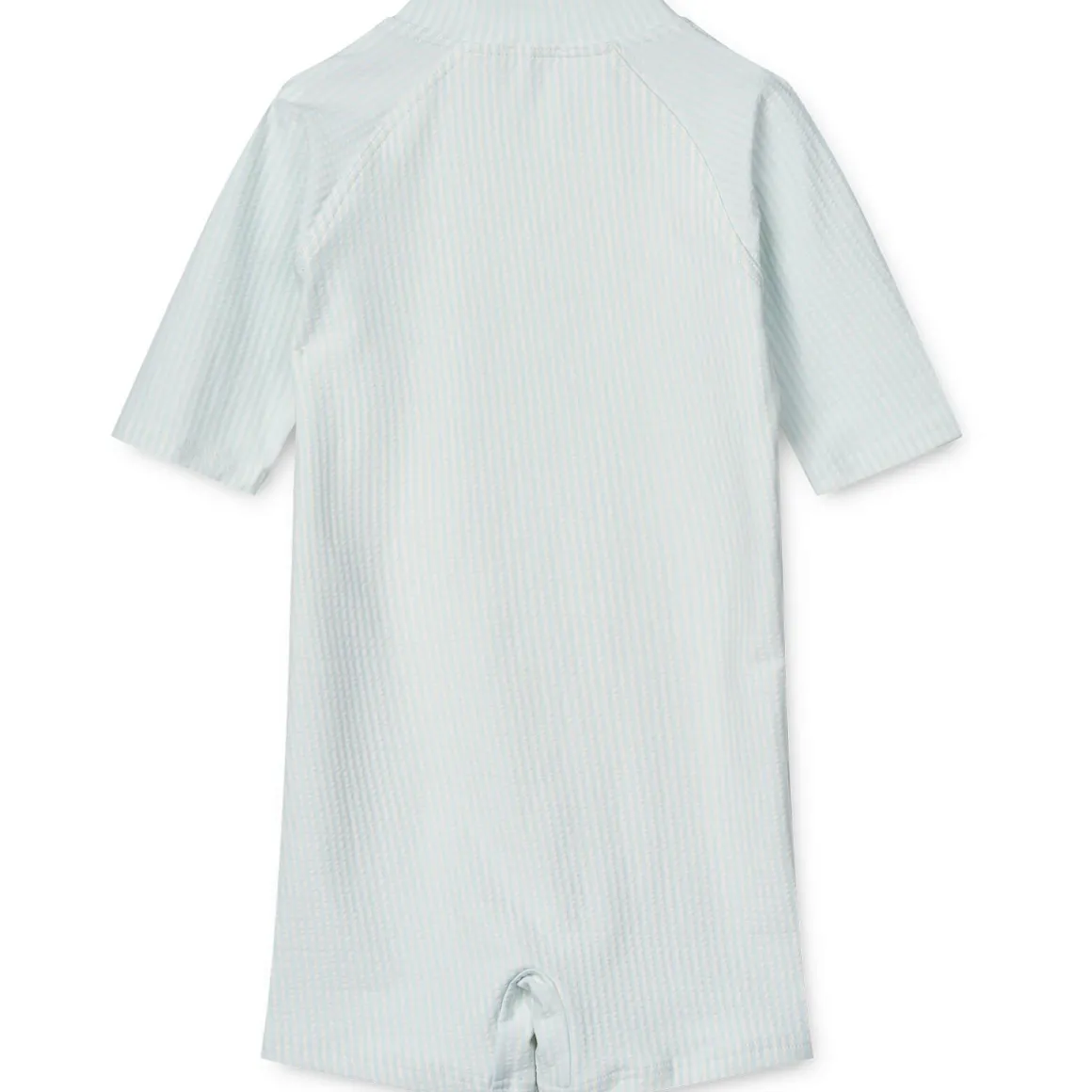 Max Shortsleeve Swim Jumpsuit in Pure Sky / Creme De La Creme by Liewood