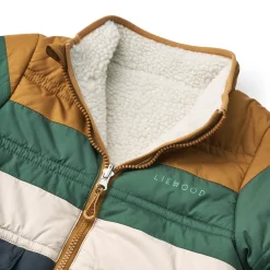 Maxson Reversible Jacket in Classic Navy Multi Mix by Liewood - Last Ones In Stock - 6-8 Years