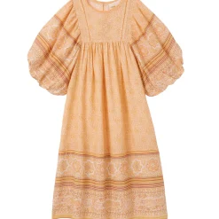 Meadow Dress in Tuscan Peach by Faune