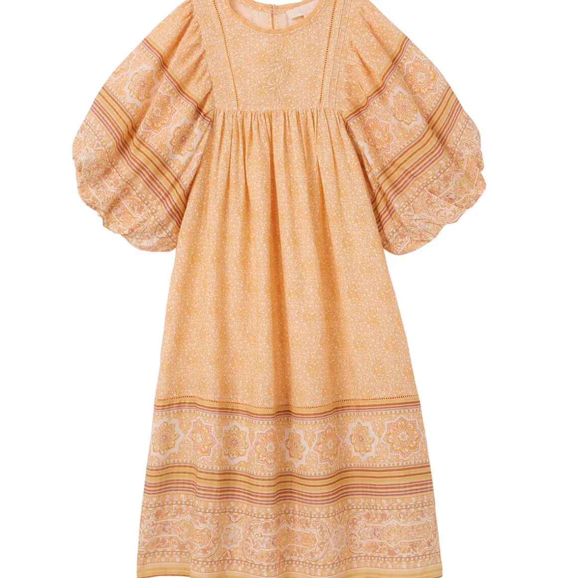 Meadow Dress in Tuscan Peach by Faune