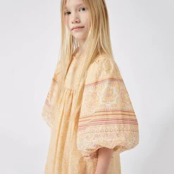 Meadow Dress in Tuscan Peach by Faune