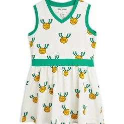 Medals Dress in Grey by Mini Rodini