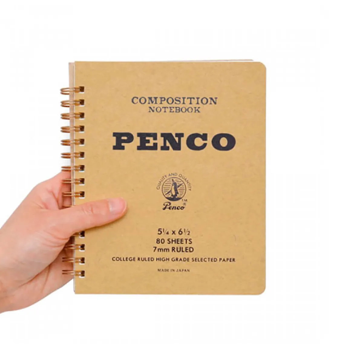 Medium Coil Notebook in Natural by Hightide Penco