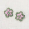 Medium Flower Clip Set in Hazy Lilac by Misha & Puff