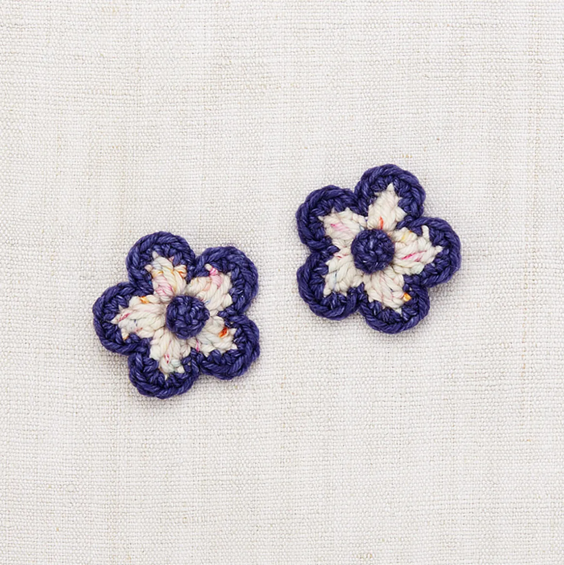 Medium Flower Clip Set in Lollipop Confetti by Misha & Puff