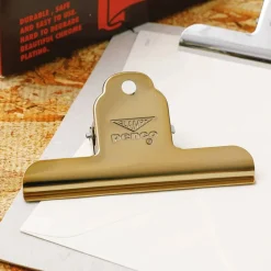 Medium Gold Clampy Clip by Hightide Penco