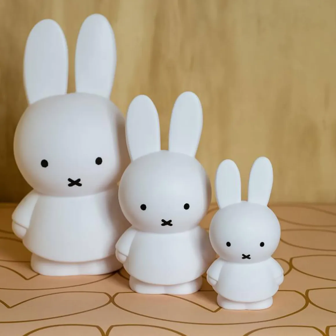 Medium Miffy Money Box in Pure White (19cm) by Atelier Pierre