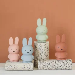 Medium Miffy Money Box in Terra Red (19cm) by Atelier Pierre