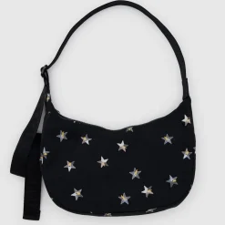 Medium Nylon Crescent Bag in Stars by Baggu