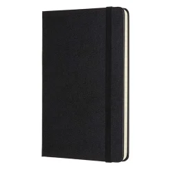 Medium Ruled Hardcover Notebook (18cm) in Black by Moleskine