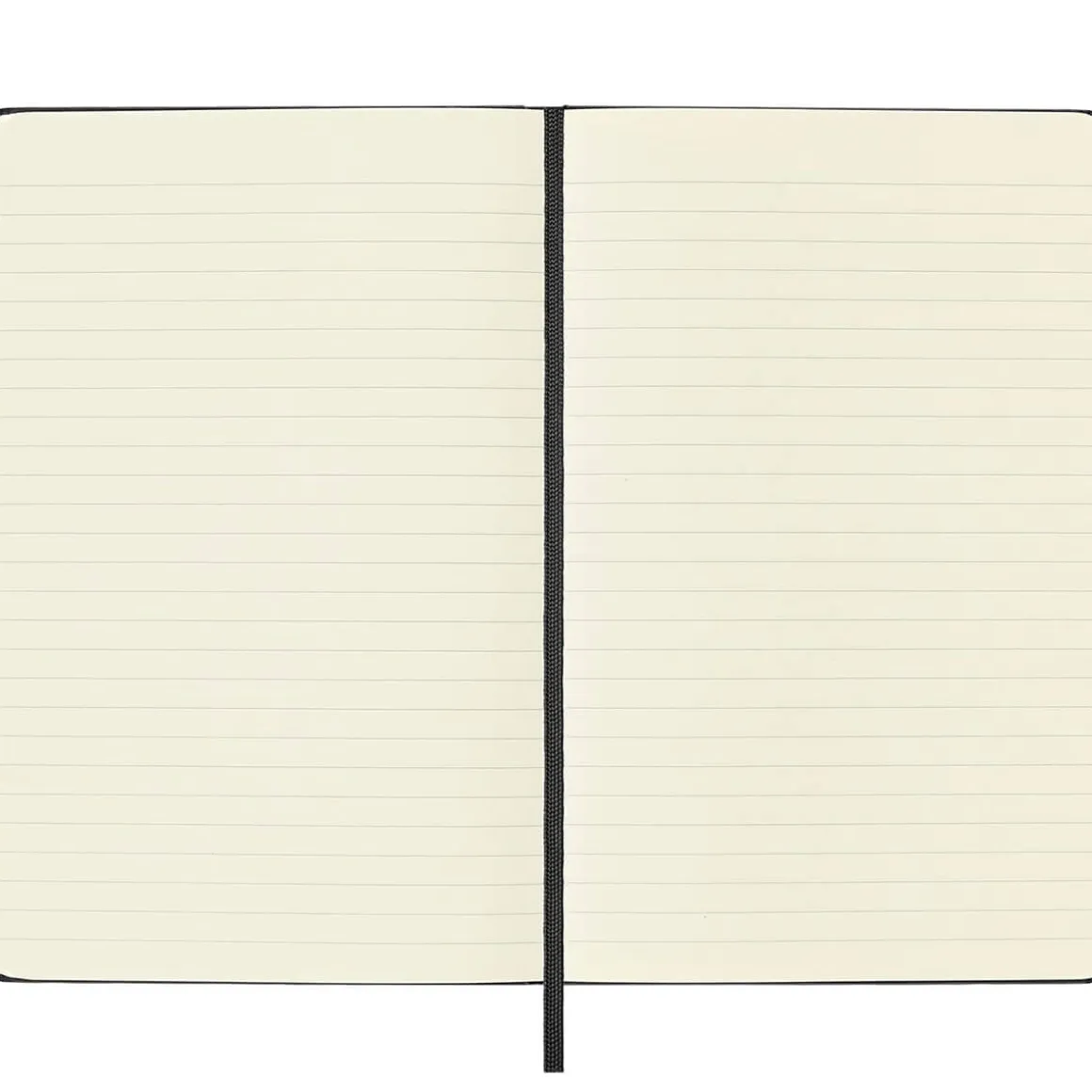 Medium Ruled Hardcover Notebook (18cm) in Black by Moleskine