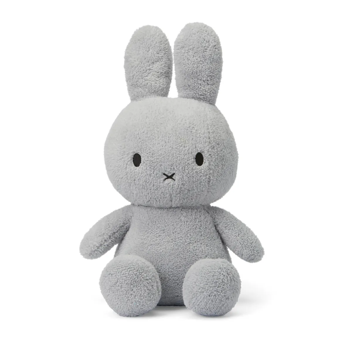 Medium Terry Miffy in Light Grey (33cm) by Bon Ton Toys