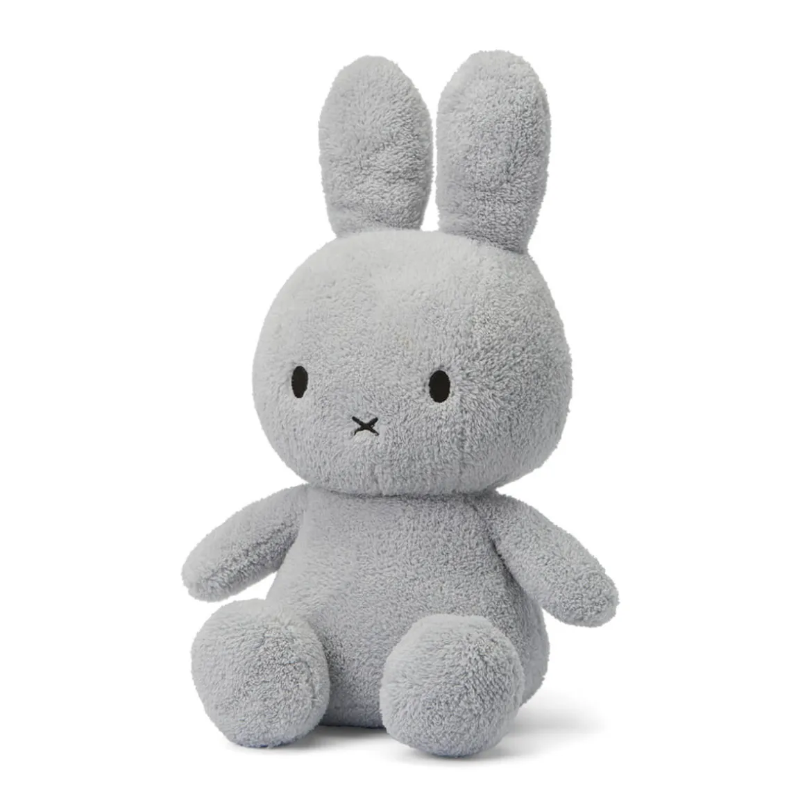 Medium Terry Miffy in Light Grey (33cm) by Bon Ton Toys