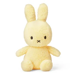 Medium Terry Miffy in Light Yellow (33cm) by Bon Ton Toys