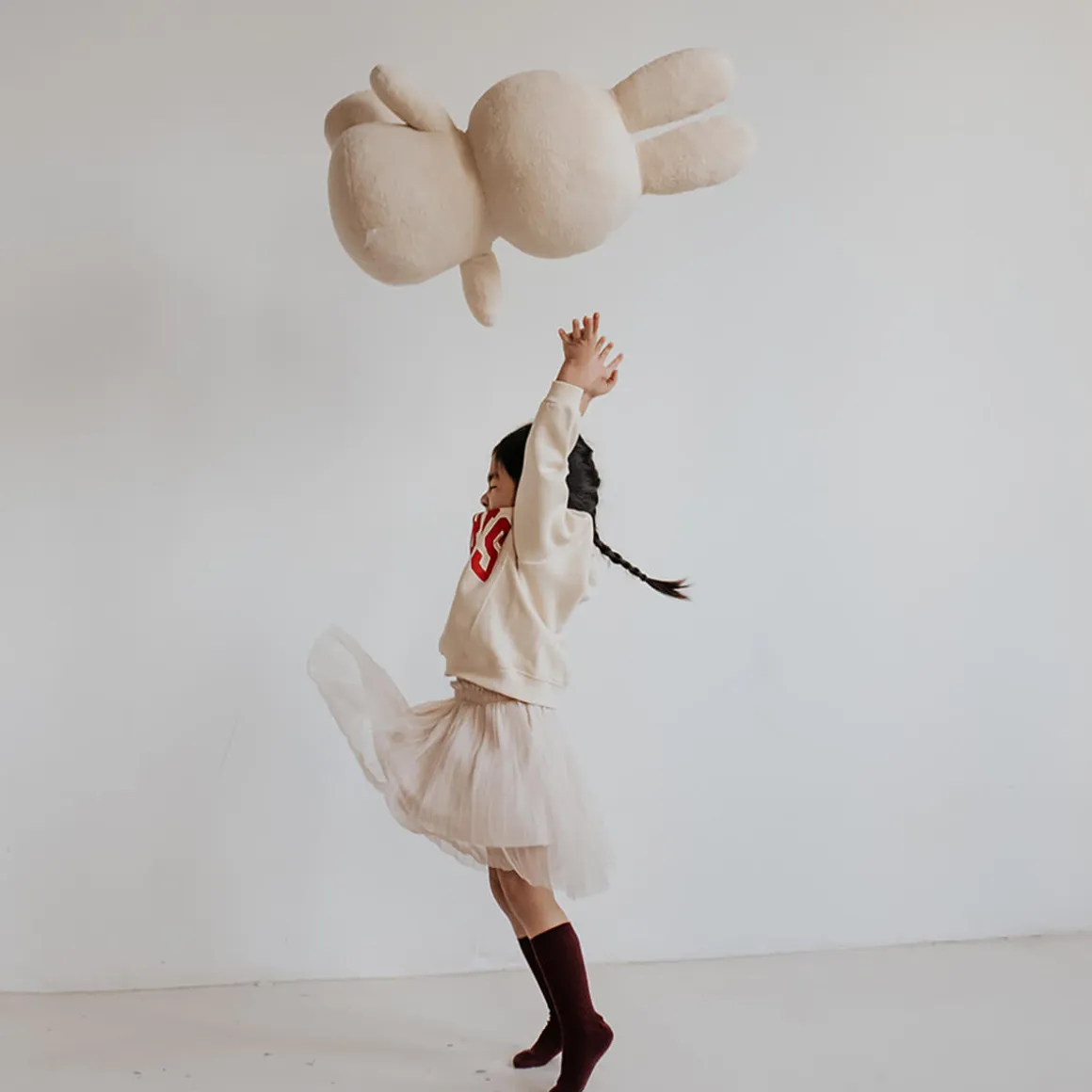 Mega Terry Miffy in Cream (70cm) by Bon Ton Toys