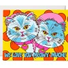 Meowy Much Greetings Card by Red Cap Cards