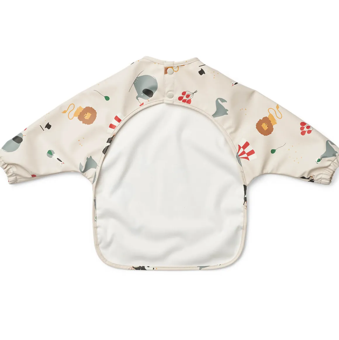 Merle Printed Cape Bib in Circus / Sandy by Liewood